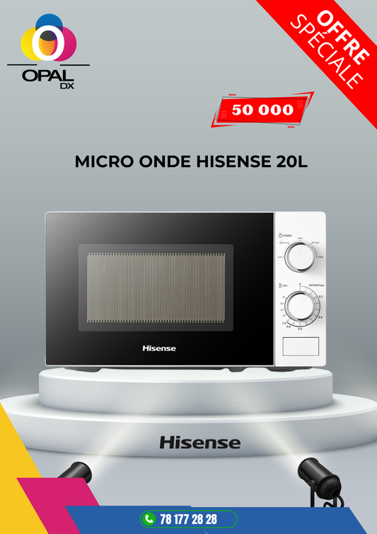 MICRO ONDE HISENSE 20L