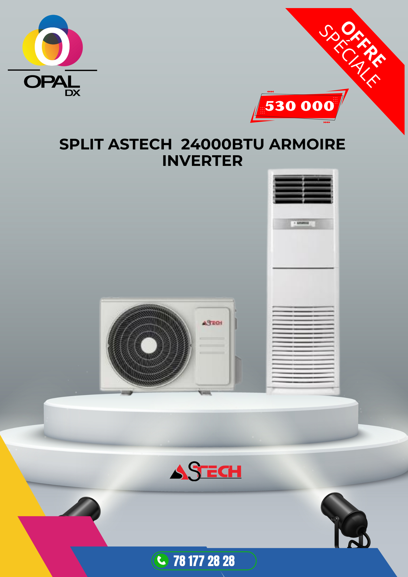 SPLIT ASTECH ARMOIRE