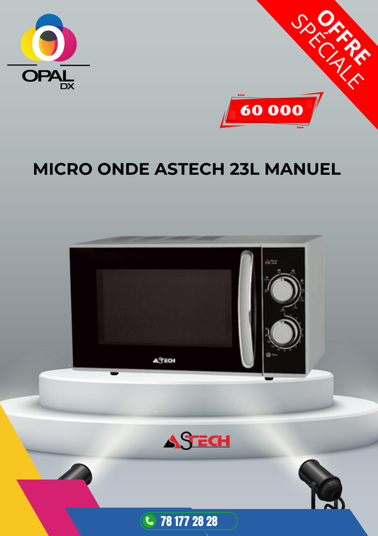 MICRO ONDE ASTECH 23L MANUEL