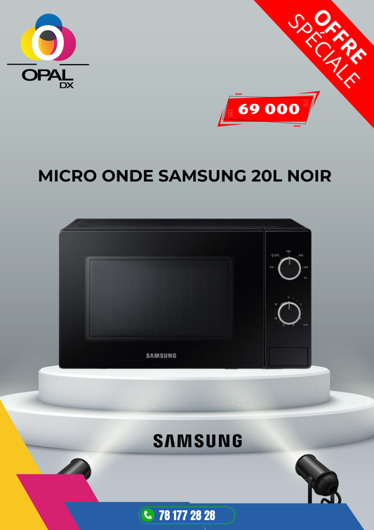MICRO ONDE SAMSUNG 20L NOIR