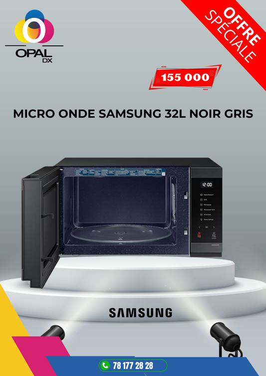 MICRO ONDE SAMSUNG 32L NOIR GRIS