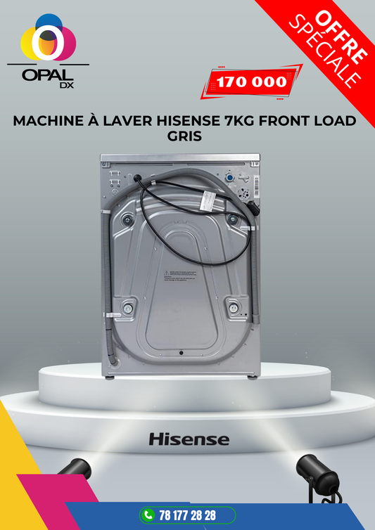 MACHINE À LAVER HISENSE 7KG FRONT LOAD