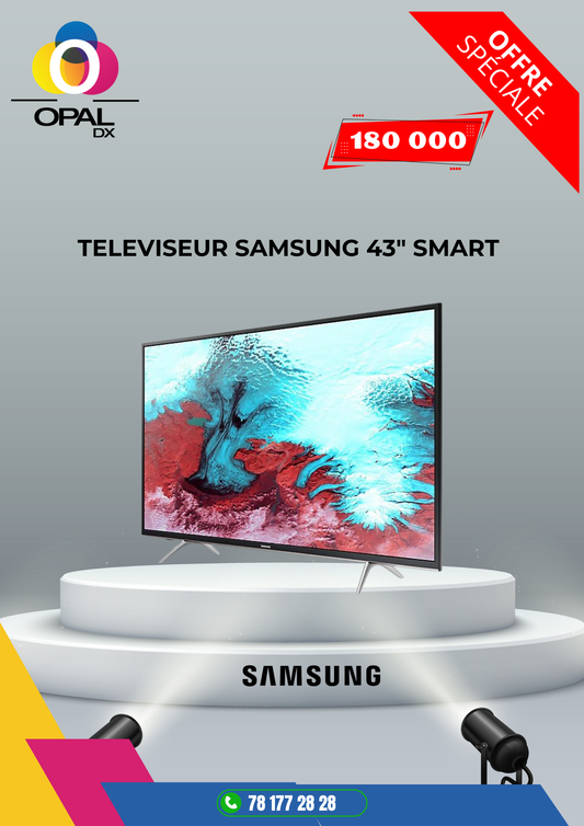 TÉLÉVISEUR SAMSUNG 43" SMART
