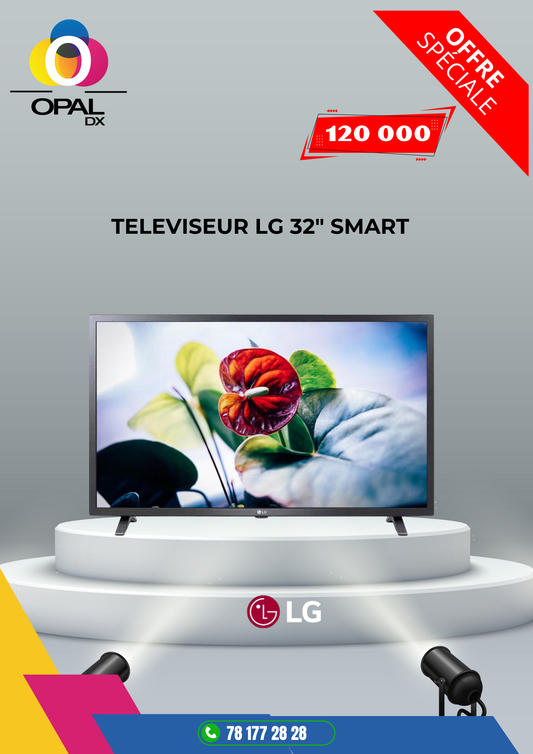 TÉLÉVISEUR LG 32" SMART ANDROID