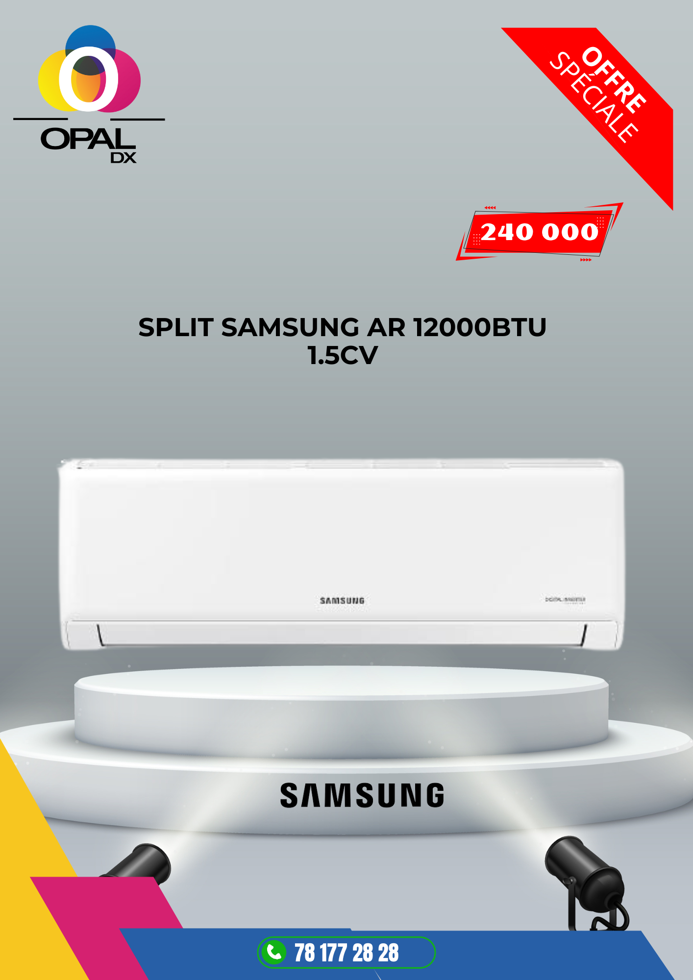 SPLIT SAMSUNG AR 12000BTU 1.5CV