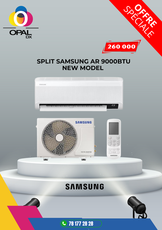SPLIT SAMSUNG AR 9000BTU NEW MODEL DOUBLE INVERTER