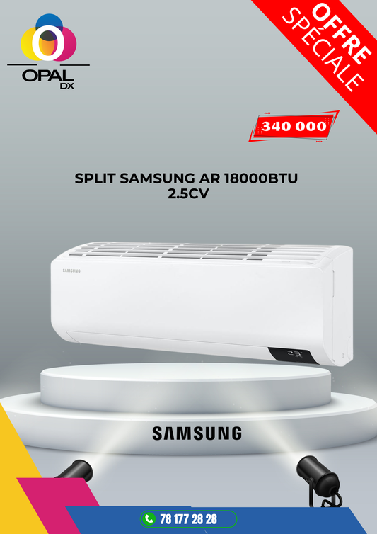 SPLIT SAMSUNG AR 18000BTU 2.5CV