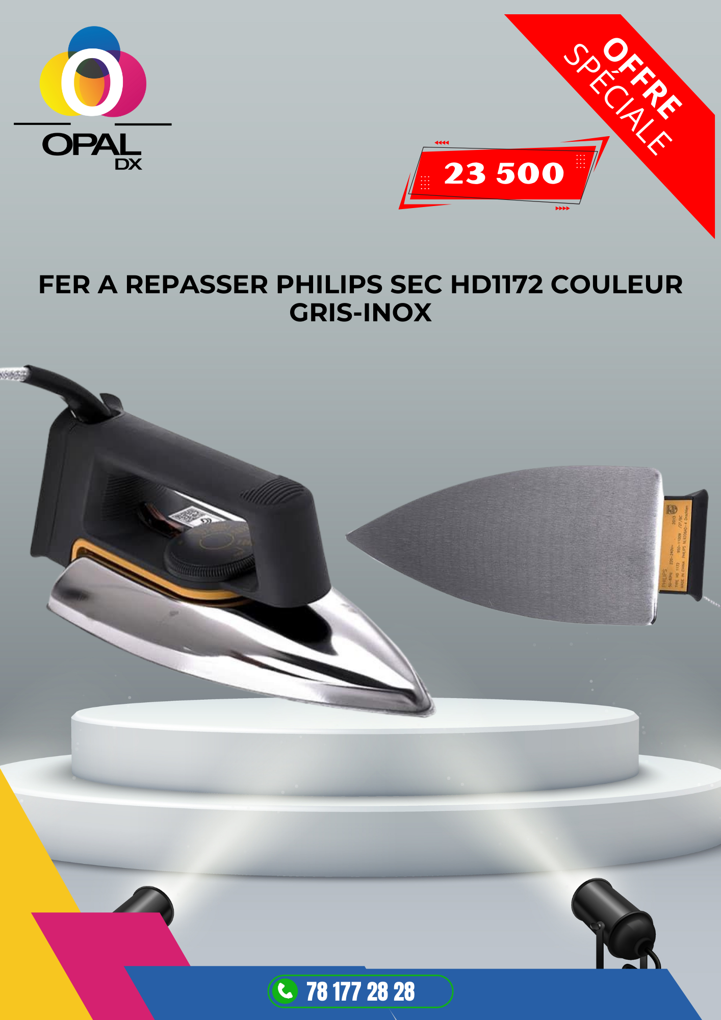 FER À REPASSER PHILIPS SEC