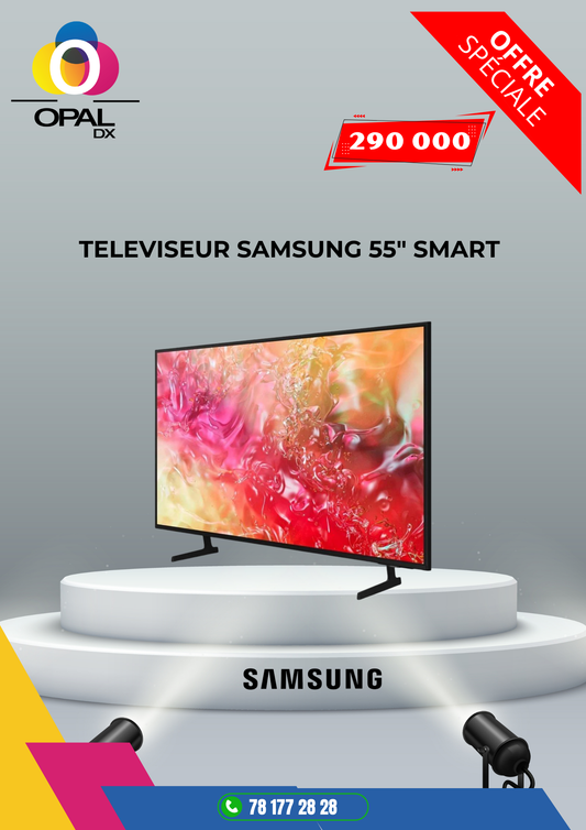 TÉLÉVISEUR SAMSUNG 55" SMART