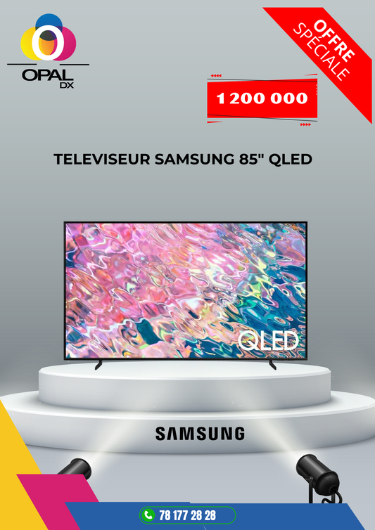TÉLÉVISEUR SAMSUNG 85" QLED