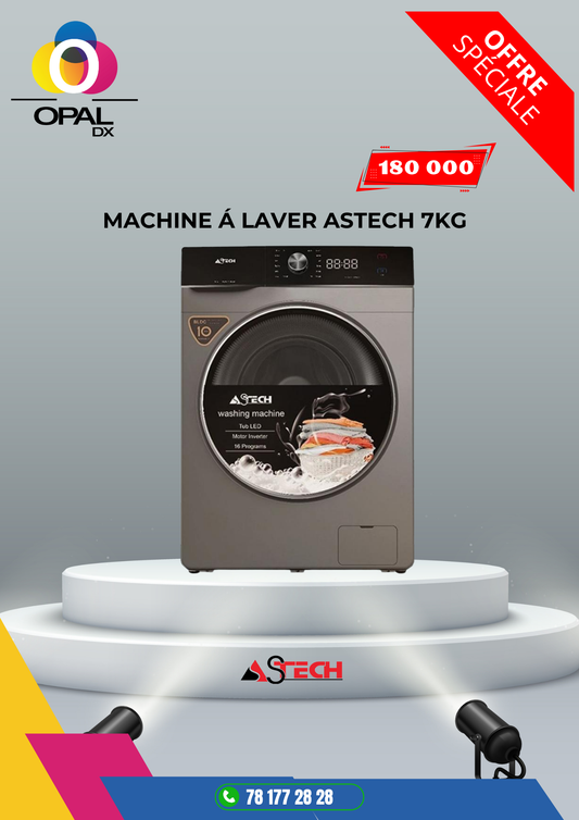 MACHINE À LAVER ASTECH 7KG INVERTER