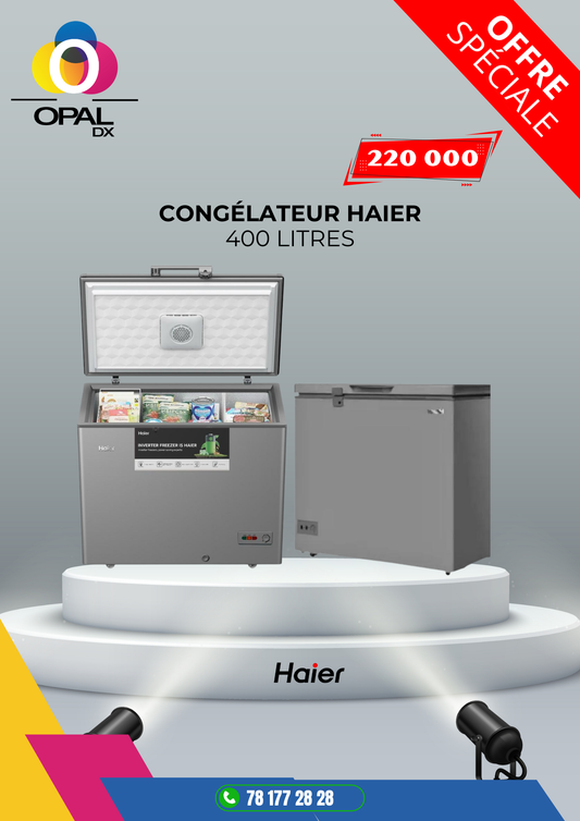 Congélateur HAIER 400 LITRES