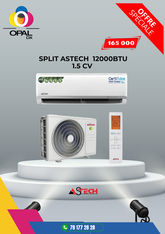 SPLIT ASTECH 12000BTU